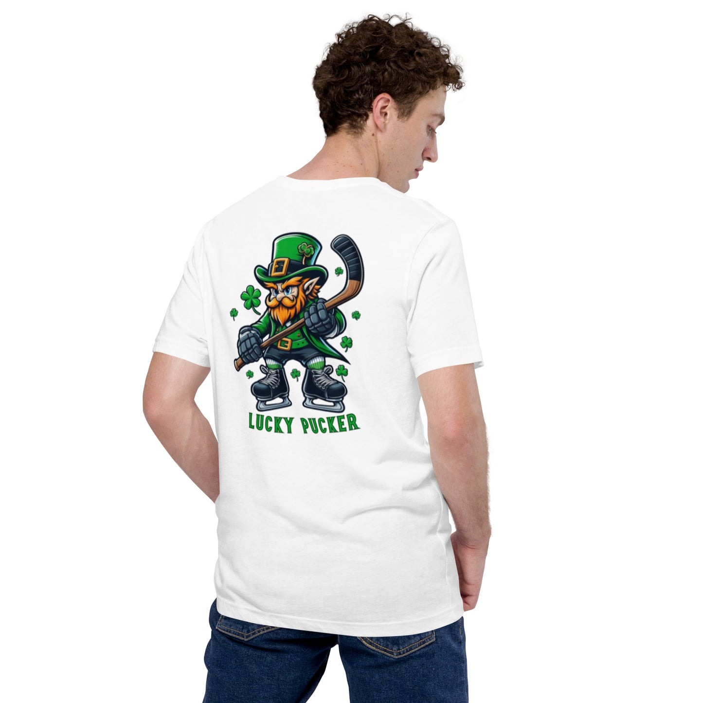 Lucky Pucker Unisex t-shirt