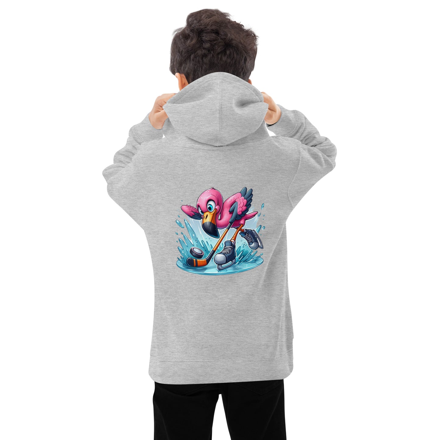 Flamingo Fleece Hoodie