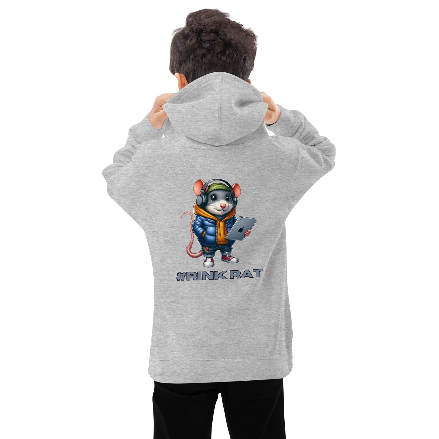 #RinkRat Fleece Hoodie