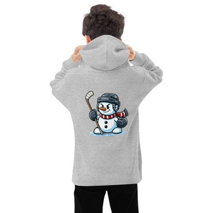 Snowman Fleece Hoodie