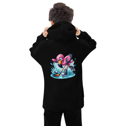 Flamingo Fleece Hoodie