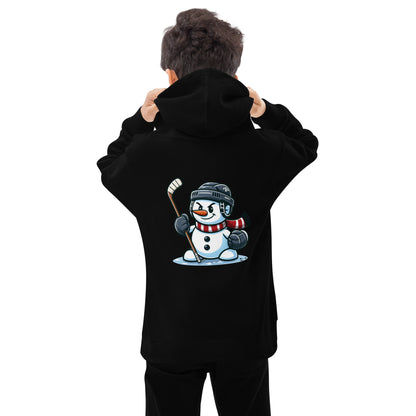 Snowman Fleece Hoodie