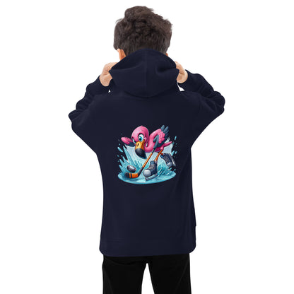 Flamingo Fleece Hoodie