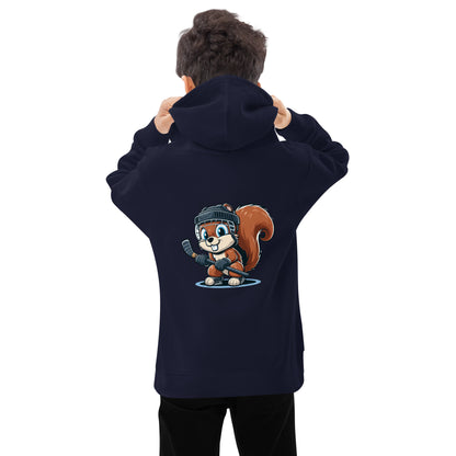 Happy Squirrel Kids fleece hoodie