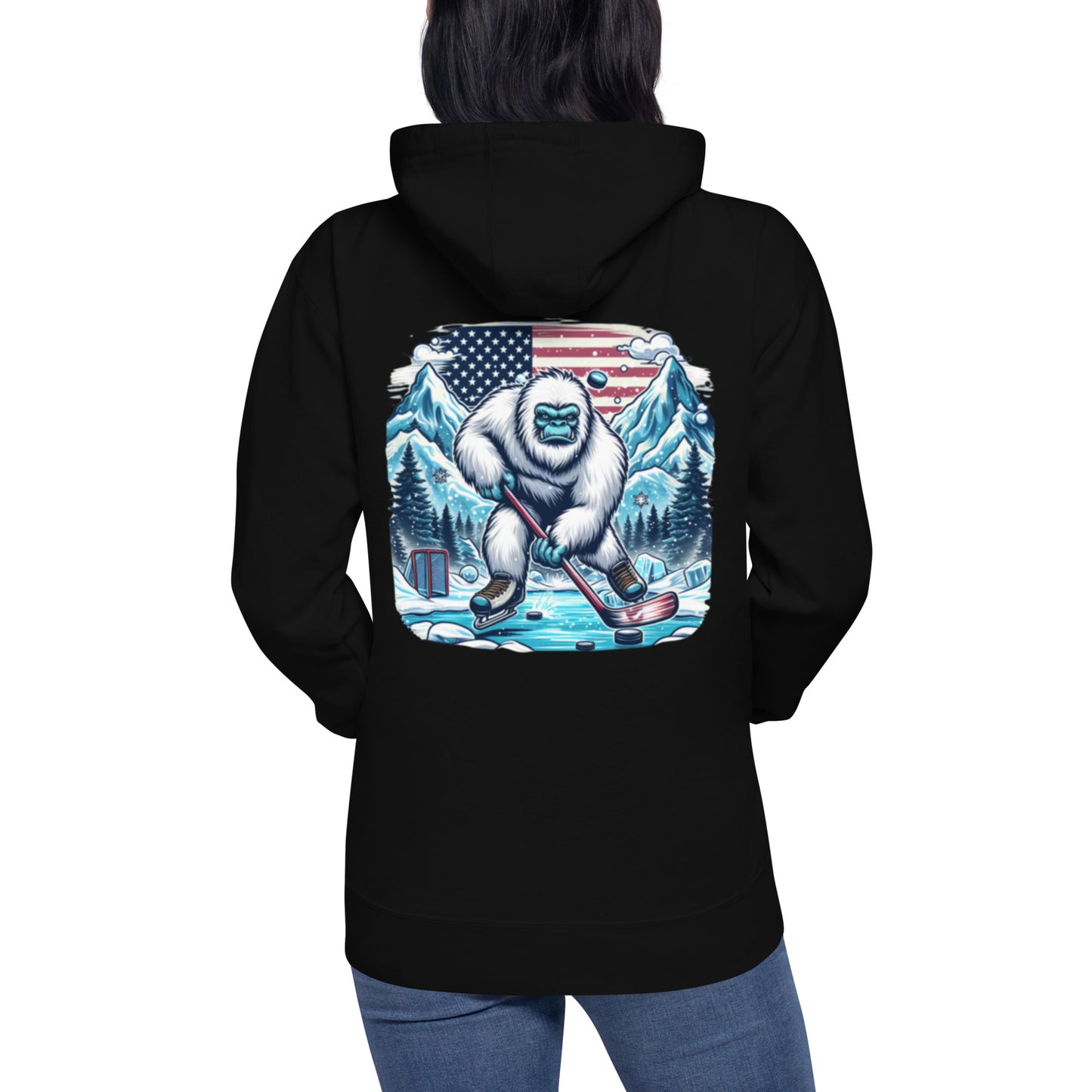 American Yeti Unisex Hoodie