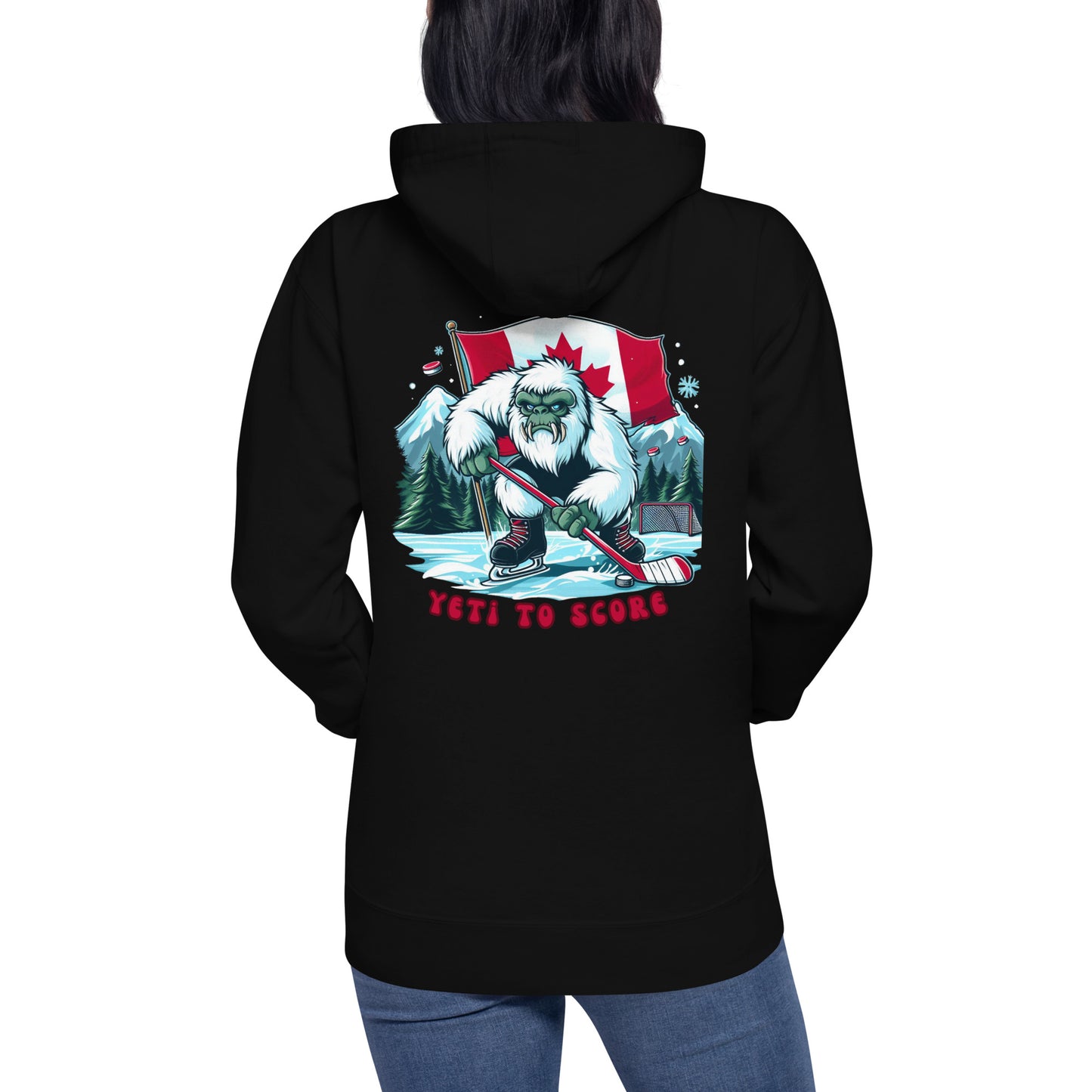 Yeti to Score Unisex Hoodie