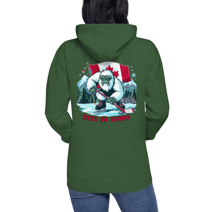 Yeti to Score Unisex Hoodie