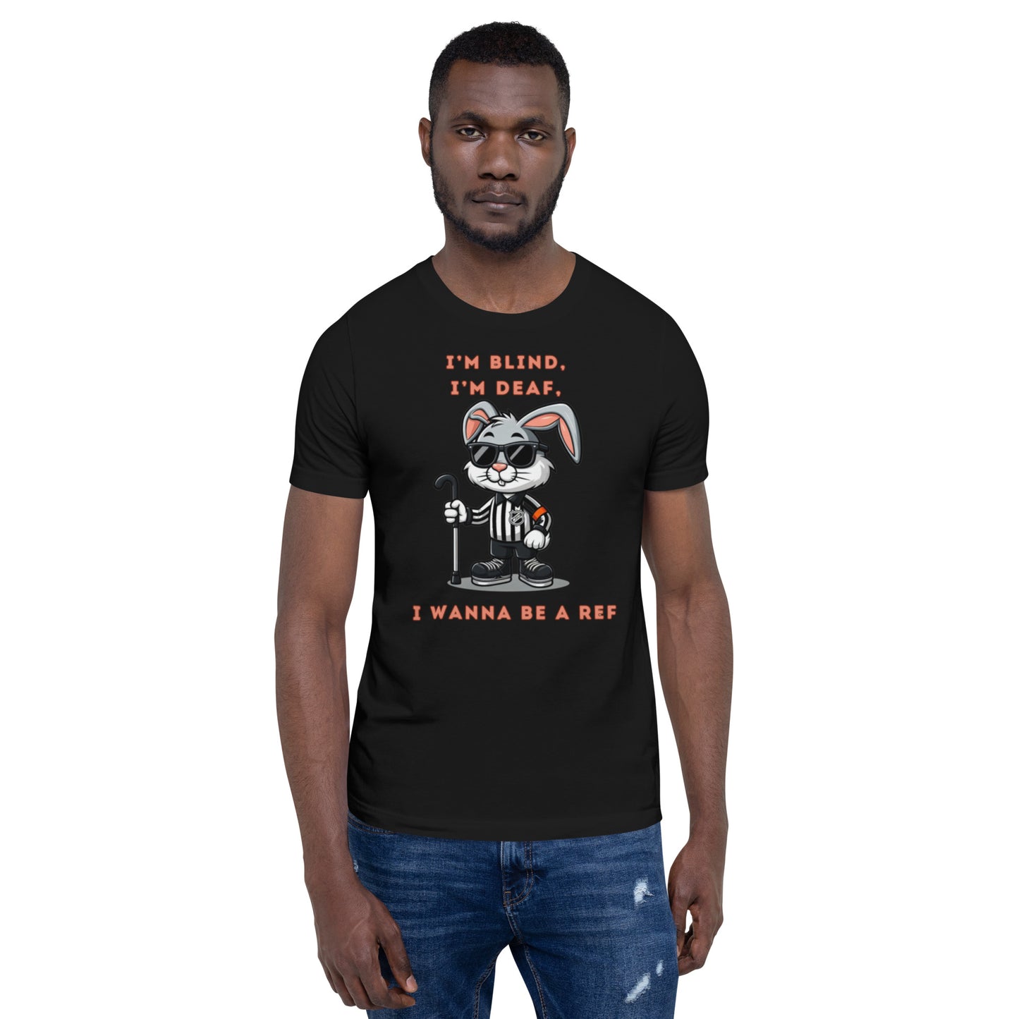 Blind Rabbit Ref Unisex t-shirt