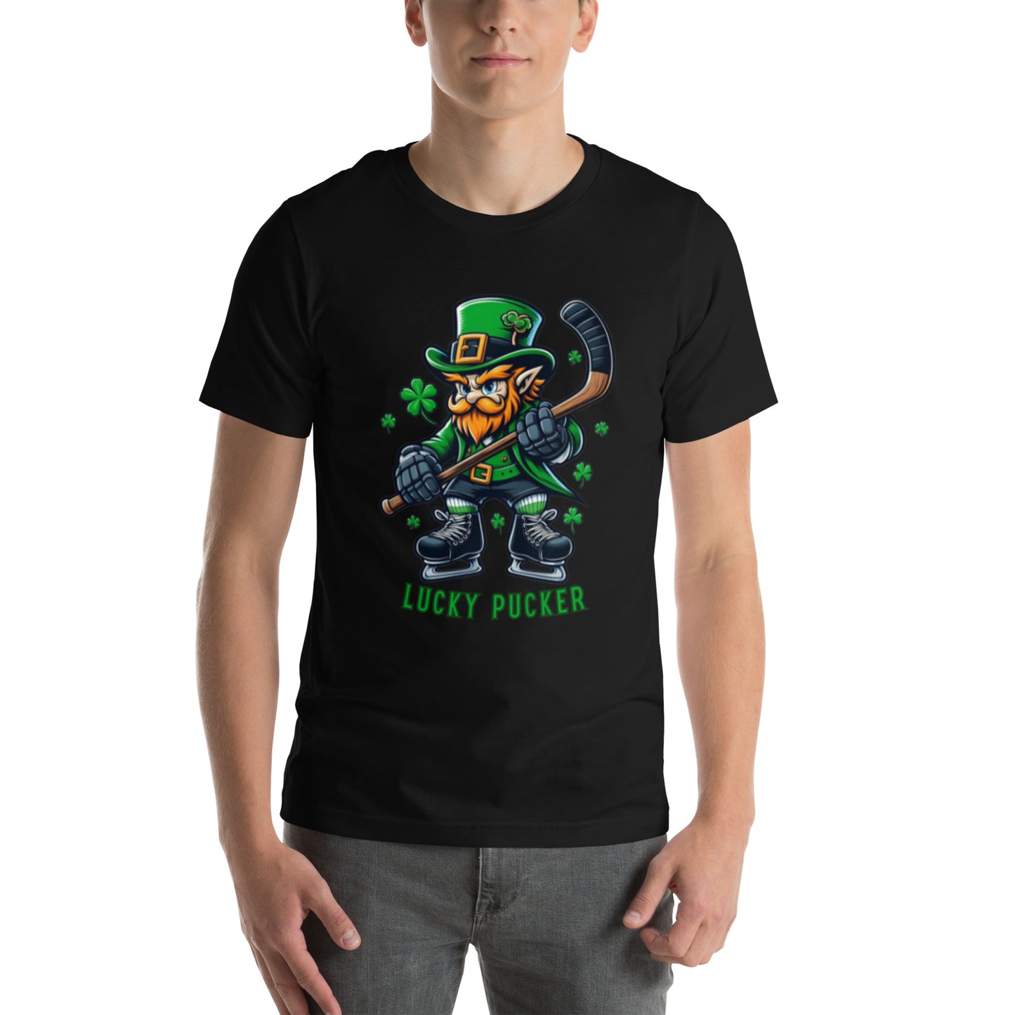 Lucky Pucker Unisex t-shirt