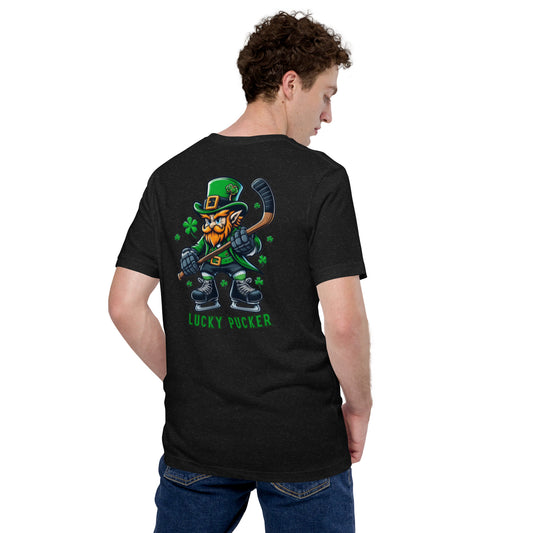 Lucky Pucker Unisex t-shirt