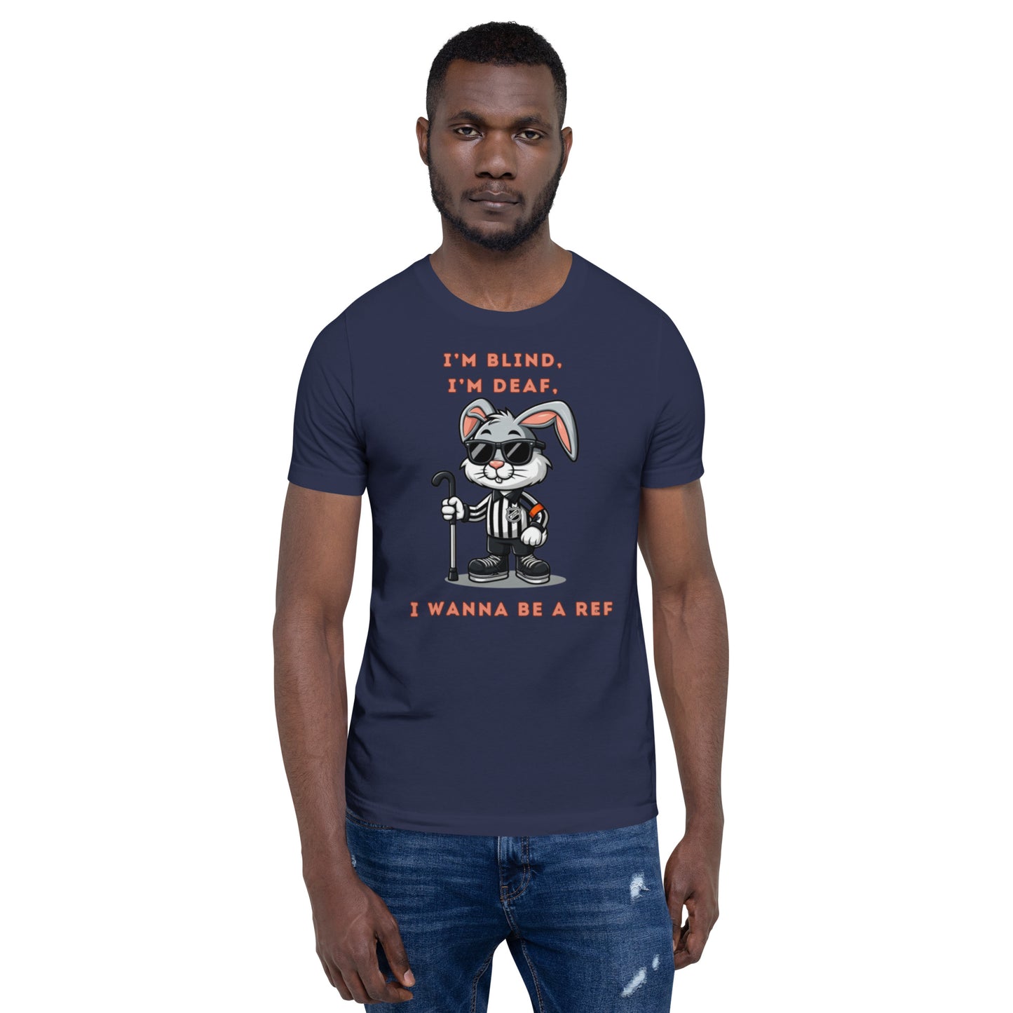 Blind Rabbit Ref Unisex t-shirt