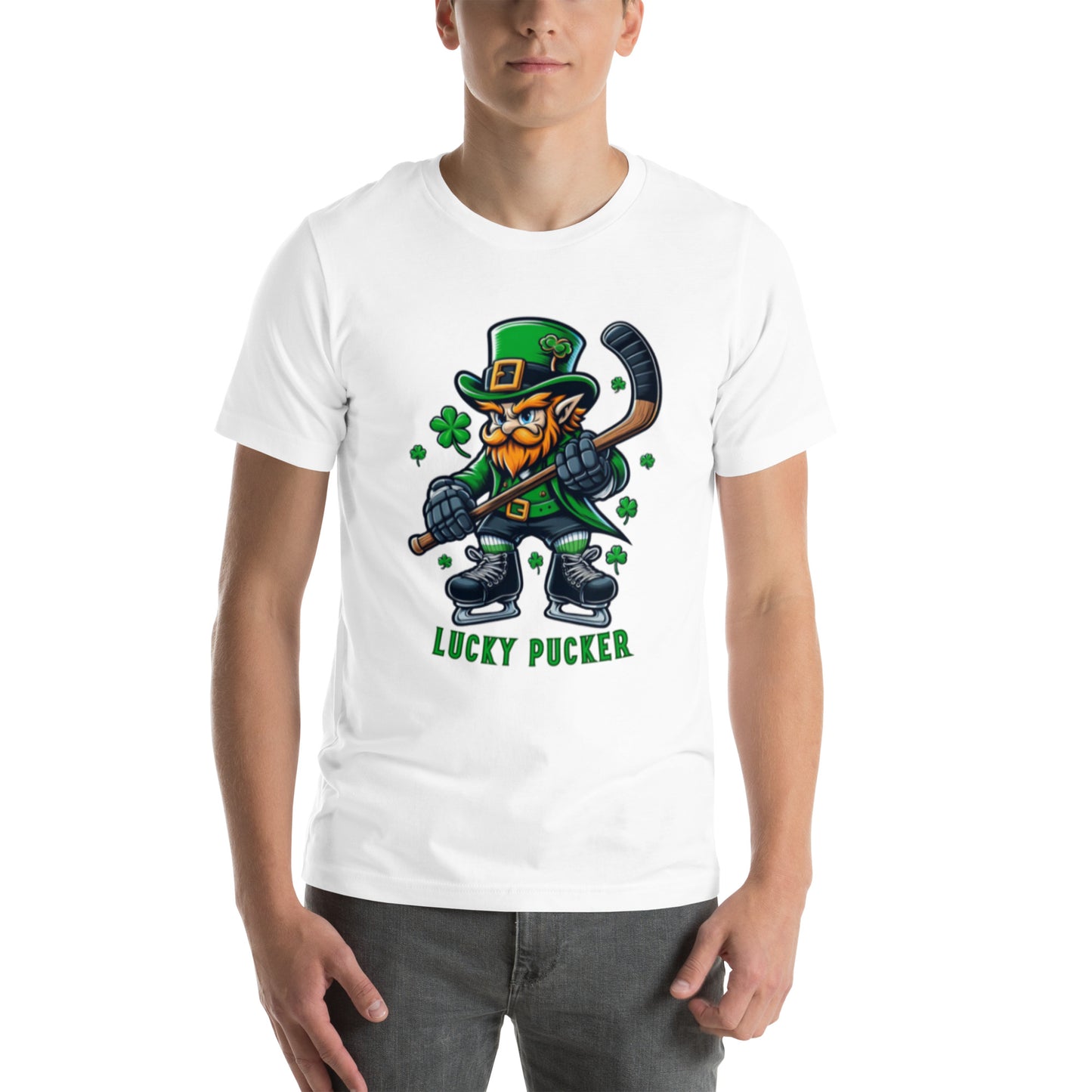 Lucky Pucker Unisex t-shirt