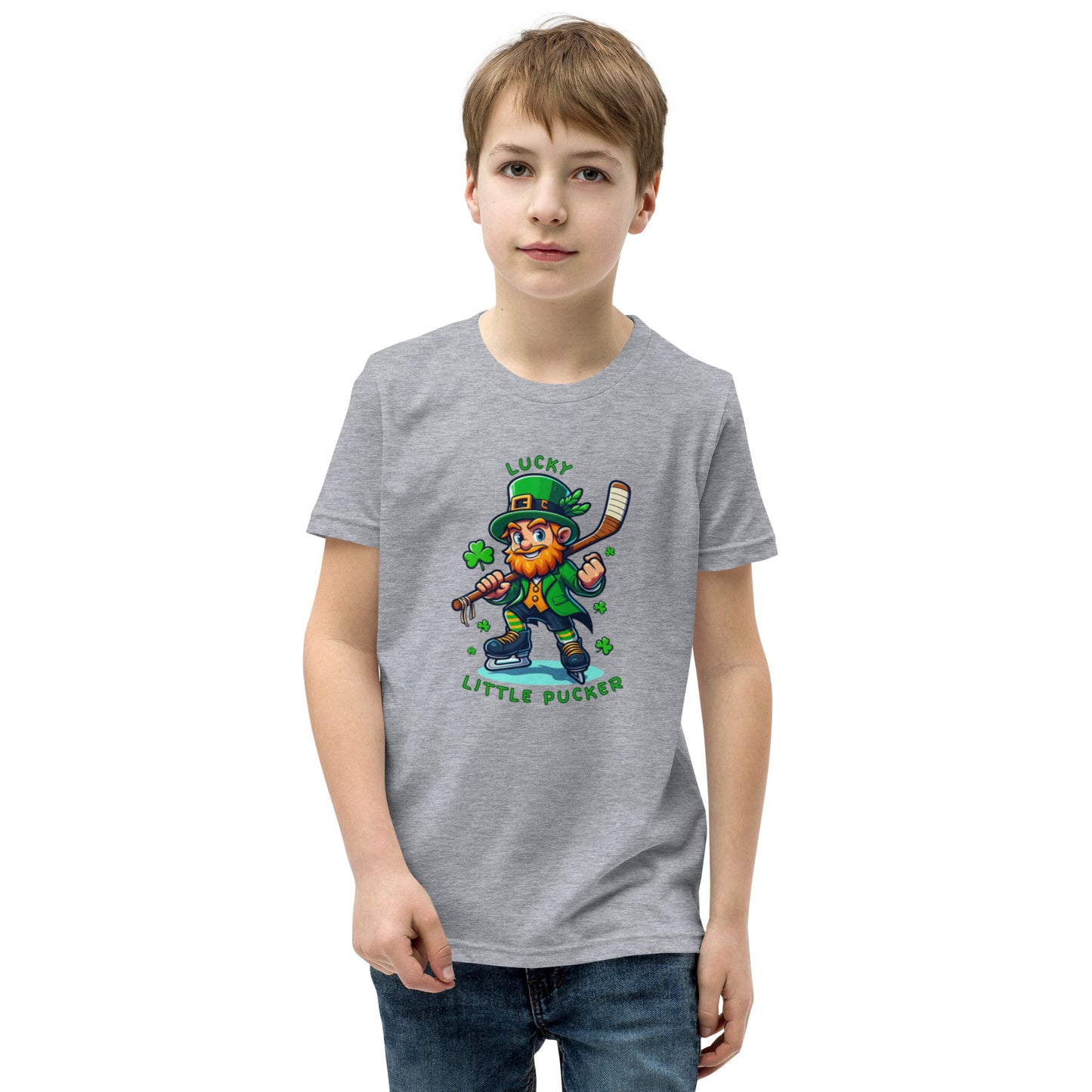 Lucky Little Pucker Youth Short Sleeve T-Shirt